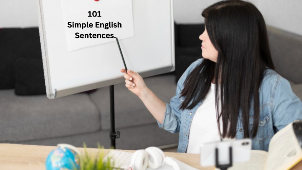 101 Simple English Sentences with hindi meaning